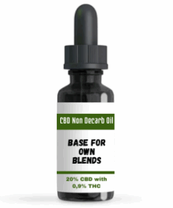Base for own blends CBD non decarb oil 20% CBD with 0,9% THC